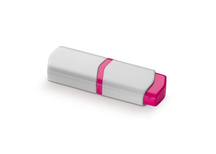 Surligneur publicitaire 75 MM Blanc et Rose